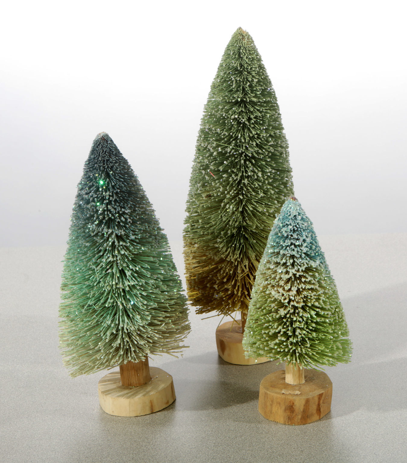 Set of Christmas trees
